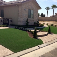 Artificial Lawn Aztec, Arizona Landscaping, Front Yard