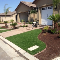 Fake Grass Carpet Brenda, Arizona Paver Patio, Front Yard