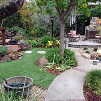 Faux Grass Quartzsite, Arizona Backyard Deck Ideas, Backyard